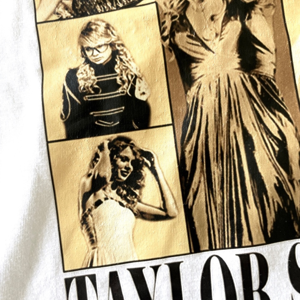Vintage Taylor Swift Fearless Era Graphic Tee Shirt - Picture 8 of 15